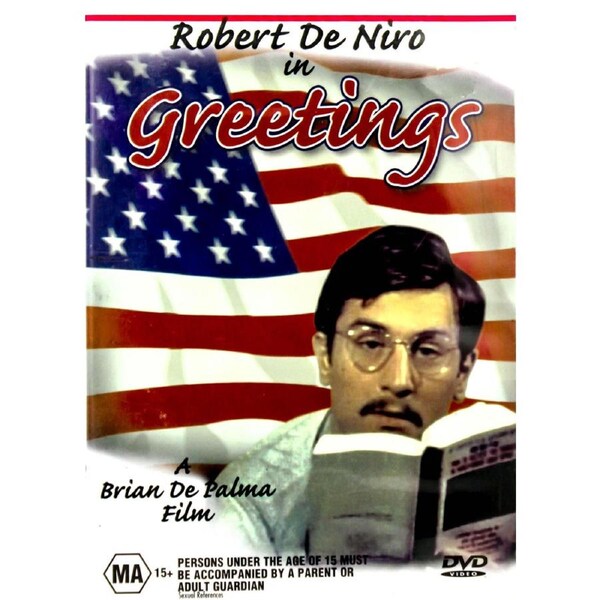 GREETINGS - Comedy Drama ROBERT DE NIRO -Rare DVD Aus Stock Comedy New