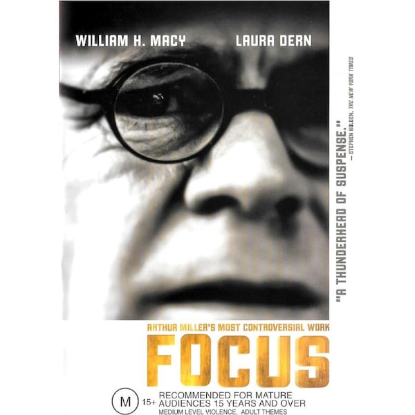 William H Macy Laura Dean FOCUS DVD
