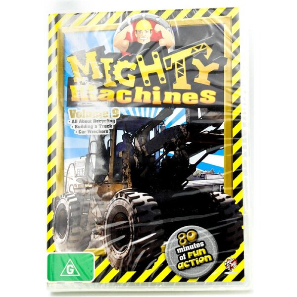 Mighty Machines Volume 9 - DVD Series Rare Aus Stock New Region 4