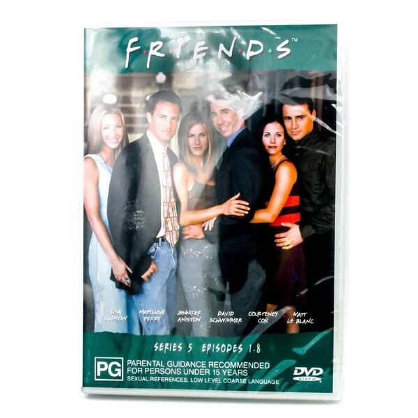 F.R.I.E.N.D.S Series 5 Episode 1-8 -DVD Comedy Series Rare Aus Stock New