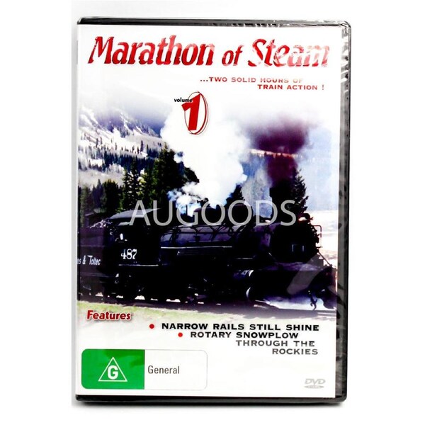Marathon of Steam - 2 Hours of Solid Train Action DVD