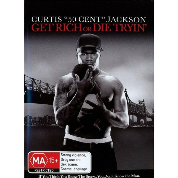 Curtis 50 Cent-Curtis Jackson - Get rich Or Die Tryin DVD