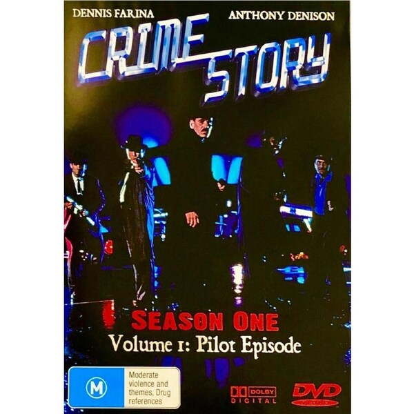 Crime Story Season 1 Vol 1 - DVD Series Rare Aus Stock New Region ALL
