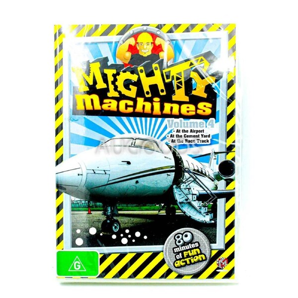 Mighty Machine Volume 4 -Educational DVD Series Rare Aus Stock New Region 4