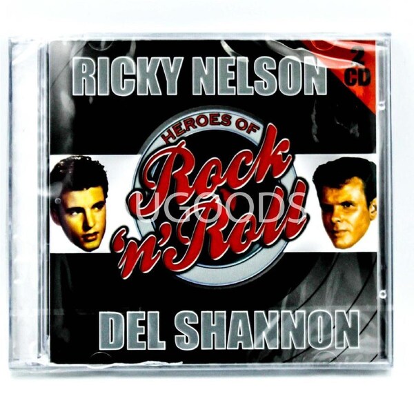 Heroes of Rock 'n' Roll - Ricky Nelson - Del Shannon - 2CD Set CD NEW SEALED