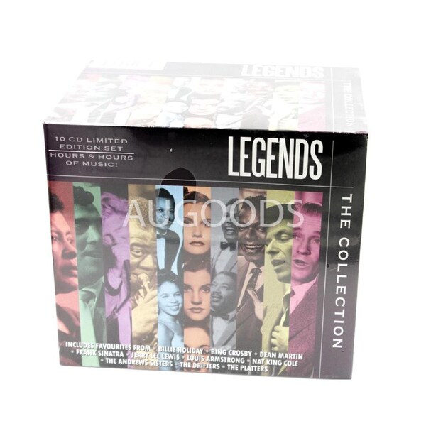 Legends - The Collection 10 DISC Limited Edition Box Set MUSIC CD NEW SEALED