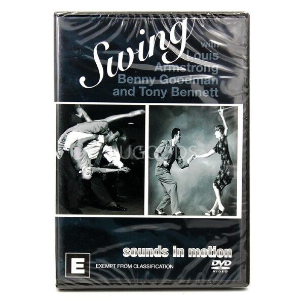 Louis Armstrong Benny Goodman and Tony Bennett Swing Music -DVD -Music New