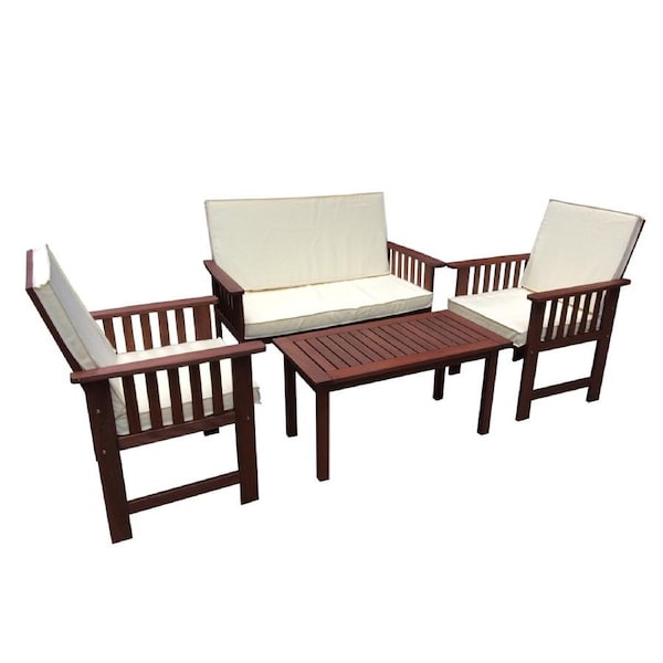 Matahari 4pc Lounge Setting with Cushions