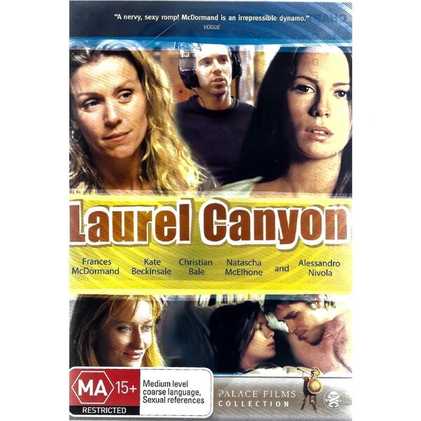 LAUREL CANYON -Rare DVD Aus Stock Comedy New Region 4