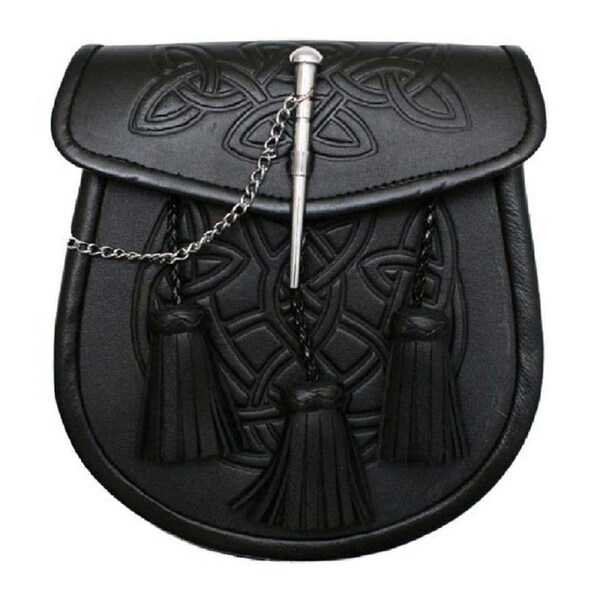 Celtic Embossed Pin Lock Sporran