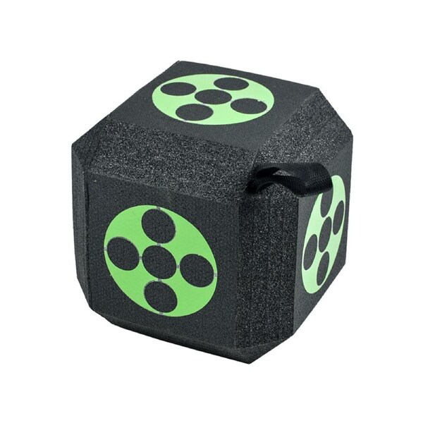 Archery 3D Dice Target Cube Reusable 18 Sides 23CM Self Healing XPE Foam Target