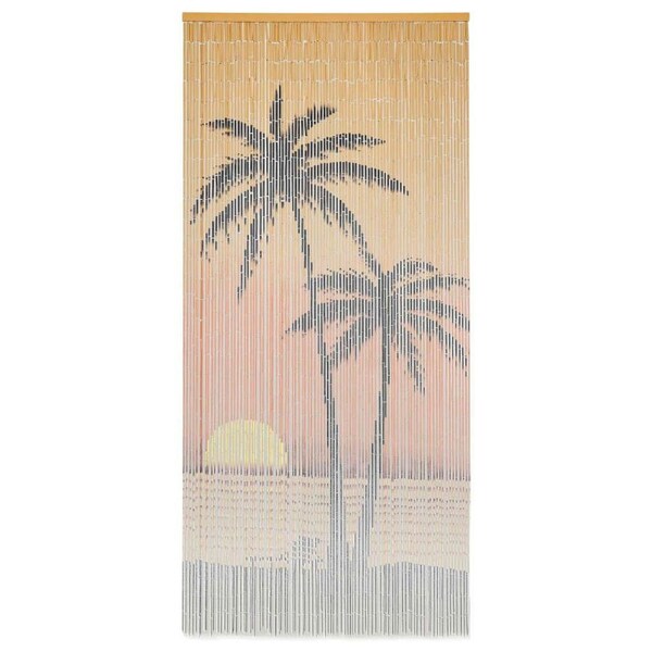 Insect Door Curtain Bamboo 90x200 cm vidaXL