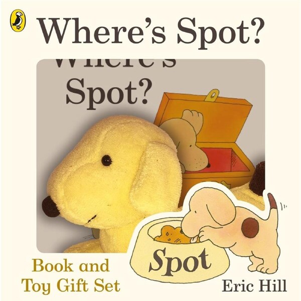 Spot the Dog Where's Spot? by Eric Hill Book & Toy Gift Set