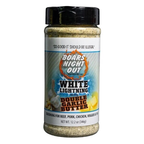 Boars Night Out White Lightning Double Garlic Butter 364g