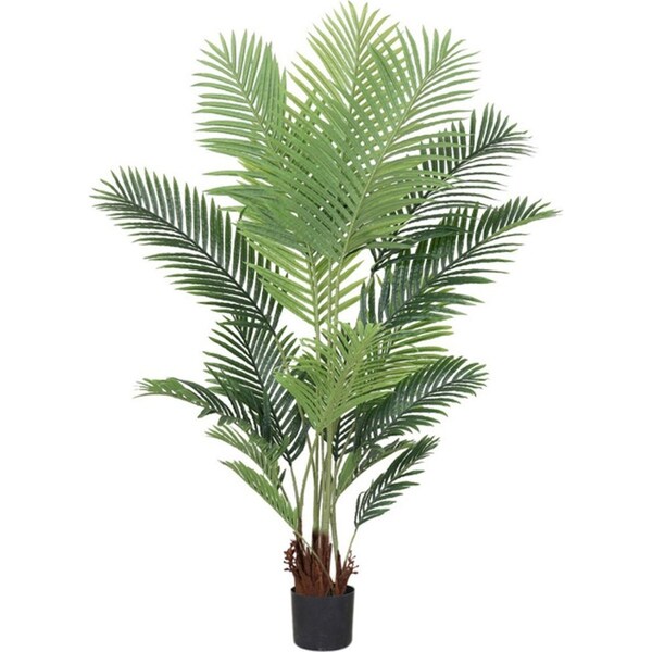 SOGA 180cm Artificial Swallowtail Sunflower Fake Decoration Tree Flower Pot Plant