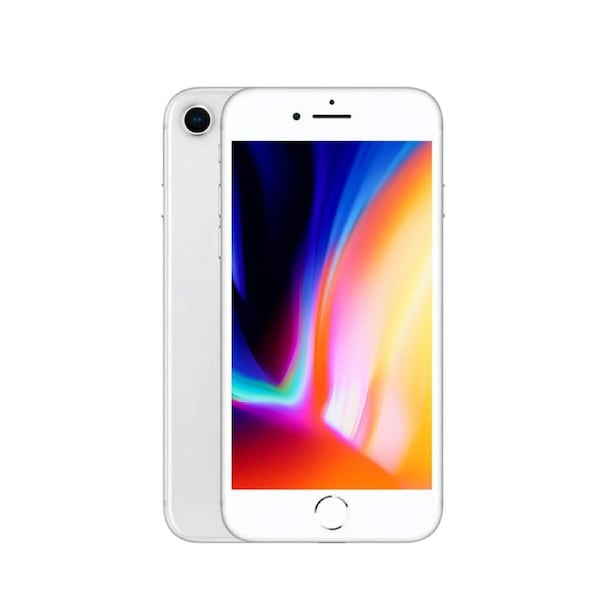 (Refurbished) Apple iPhone 8 64GB Silver (Very Good Condition)