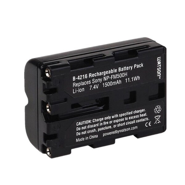 Replacement NP-FM500H Battery for Sony Alpha a57 a58 a65 a68 a77 a99 SLT-A65V DSLR-A350 SLT-A65 SLT-A77V SLT-A57 Camera Camcorder