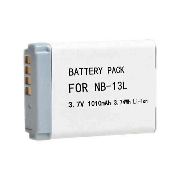 Replacement NB-13L Battery For Canon PowerShot G1X Mark III,G5 X,G7 X,G7 X Mark II,G9 X,G9 X Mark II,SX620 HS,SX720 HS,SX730 HS,SX740 HS