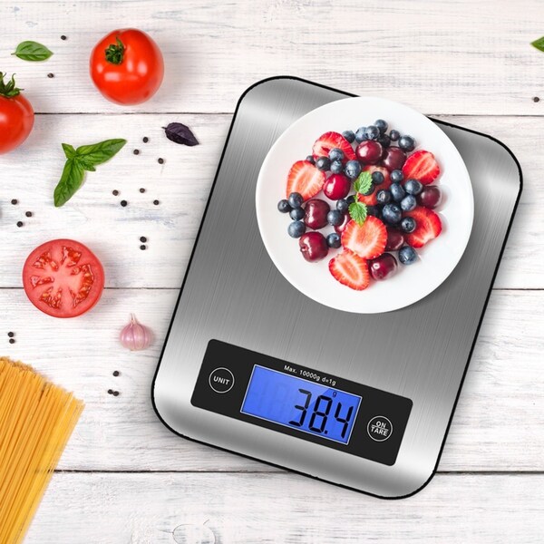 Toque Digital Kitchen Food Scales 10kg LCD Electronic Balance Weight Postal Scale