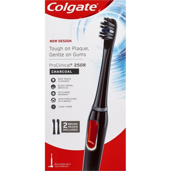 Colgate ProClinical 250R Charcoal Soft Bristles Electric Rechargeable Toothbrush