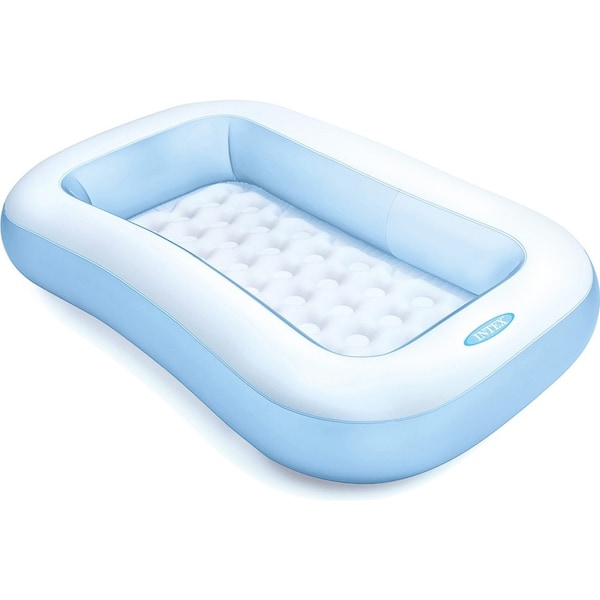 Intex 166x100cm Outdoor/Patio Inflatable Kids Rectangular Swimming Pool 2y+