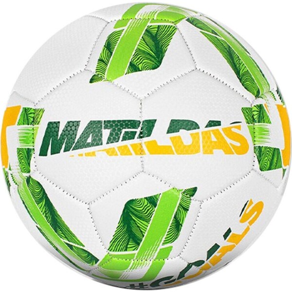 Summit Australia Matilda Size 5 Soccer Ball Sports Football Training White