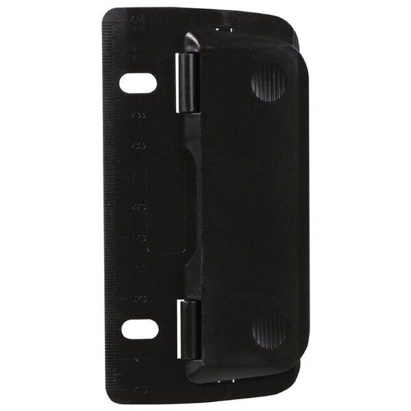 ColourHide Bindermate 2 Round Hole Punch Maker Paper Puncher for File Binder BLK