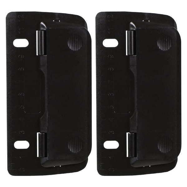 2PK ColourHide Bindermate 2 Round Hole Punch Maker/Puncher for File Binder BLK