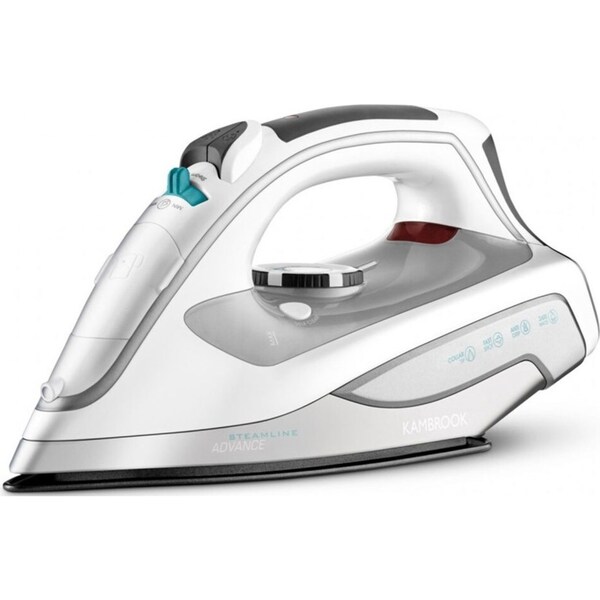 Kambrook Steamline FabriGlide Soleplate 2400W 360ml Advance Corded Steam Iron
