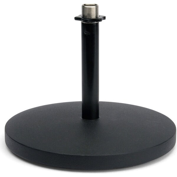 Samson MD5 Desktop Broadcast Studio Microphone Metal Stand Holder Tabletop Black
