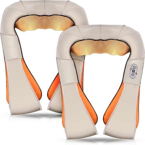 SOGA 2X Electric Kneading Neck Shoulder Arm Body Massager With Heat Health Care