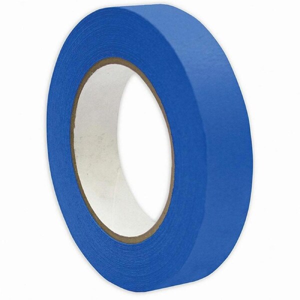 1x Blue Masking Tape 24mmx50m UV Resistant Painters Painting Outdoor Adhesive