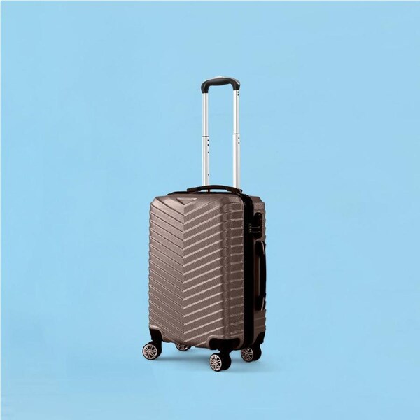 20" Slimbridge Travel Case with TSA Lock - Coffee