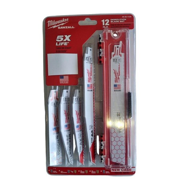 BRAND NEW MILWAUKEE RECIPROCATING BLADE SET SUIT MAKITA DEWALT ETC 49221129