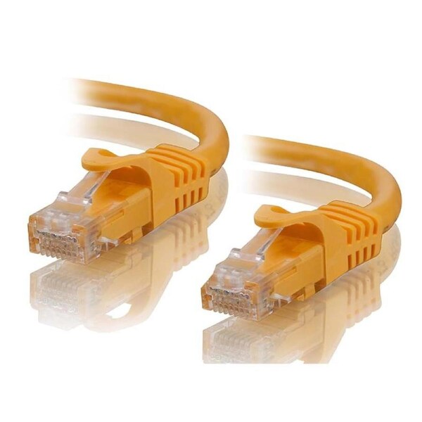Alogic 0.5m Yellow CAT5e Network Cable Snagless Patch Category 5e Gold-plated RJ45 [C5-0.5-Yellow]