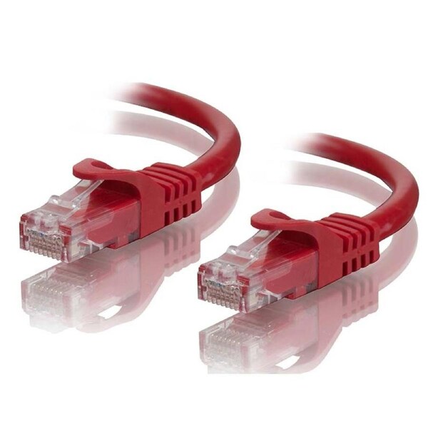 Alogic 5m Red CAT5e network Cable Snagless Patch Category 5e Gold-plated RJ45 [C5-05-Red]