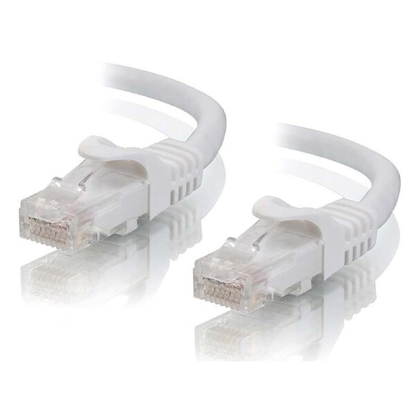 Alogic 5m White CAT5e network Cable Snagless Patch Category 5e Gold-plated RJ45 [C5-05-White]
