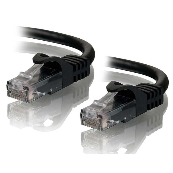 Alogic 10m Black CAT5e network Cable Snagless Patch Category 5e Gold-plated RJ45 [C5-10-Black]
