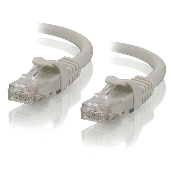 Alogic 15m Grey CAT5e UTP network Cable Snagless Patch Category 5e Gold-plated RJ45 [C5-15-Grey]
