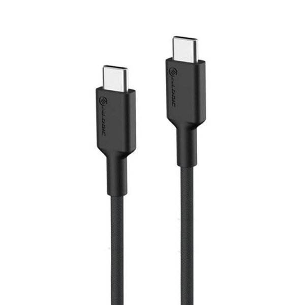 Alogic 1m Elements Pro 5A USB 2.0 USB-C to USB-C cable - Male to Male Black [ELPCC201-BK]