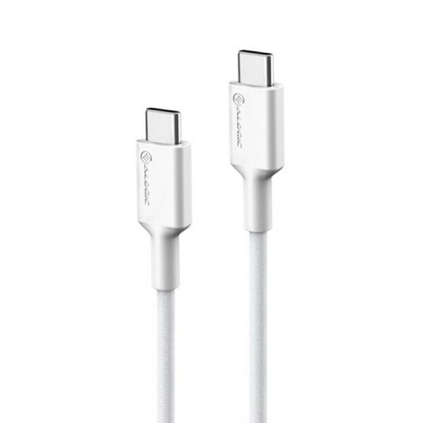 Alogic 1m Elements Pro 5A USB 2.0 USB-C to USB-C cable - Male to Male White [ELPCC201-WH]