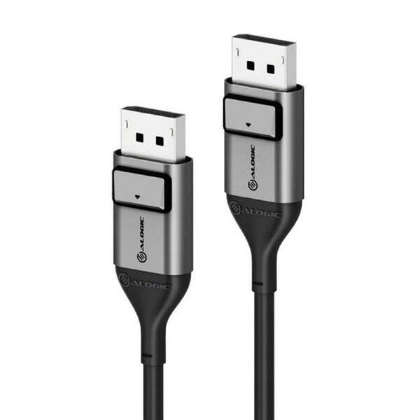 Alogic 3m Ultra 8K DisplayPort to DisplayPort Cable 8K@60Hz v1.4 Space Grey [ULDP03-SGR]