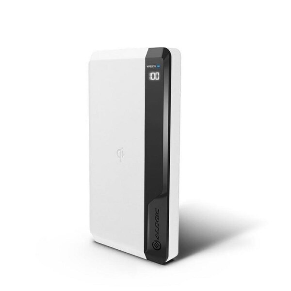 Alogic 10000mAh USB-C Wireless Power Bank Ultimate with Fast Charging - White [P10QC10P18-WH]