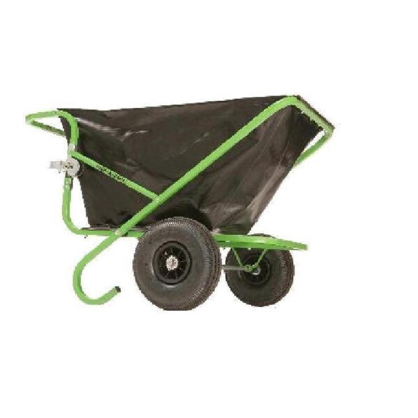 Folding Utility Cart Durable Trolley Wagon Barrow for Garden Lawn Farm