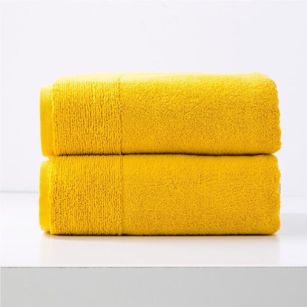 Renee Taylor Aireys 650 GSM Zero Twist 2 Pack Bath Sheet Spice