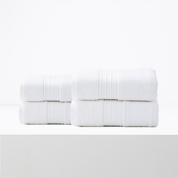 Renee Taylor Brentwood 650 GSM Quick Dry 4 Pack Bath Sheet Bright