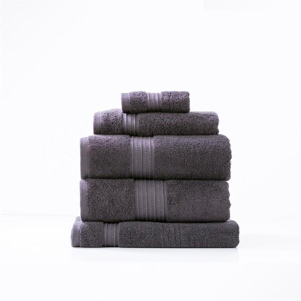 Renee Taylor Brentwood 650 GSM Quick Dry 5 Piece Carbon