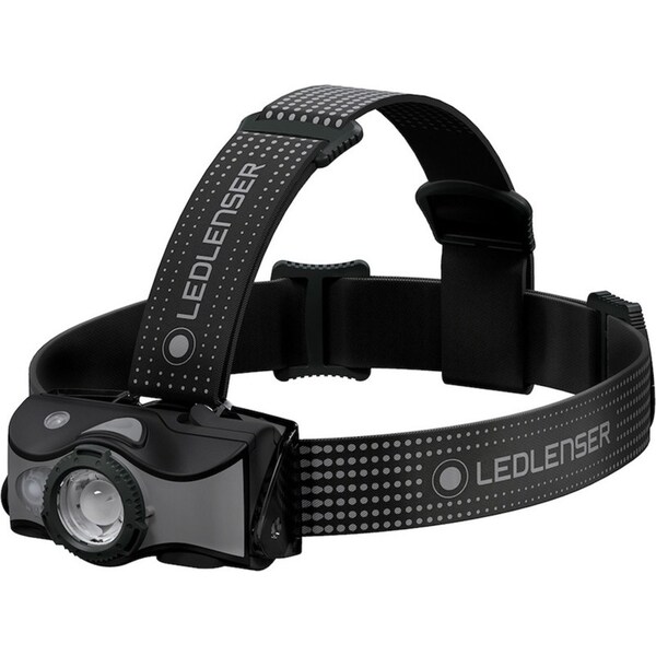 LED LENSER MH7 HEAD TORCH 600 LUMENS HEADLAMP BLACK & GREY