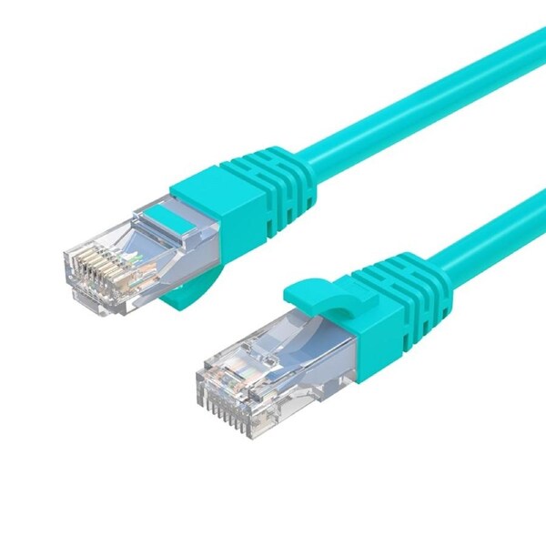 Cruxtec 30cm Green CAT6 Network Cable 26AWG OFC(Oxygen Free Copper) Patch Lead [RC6-003-GR]
