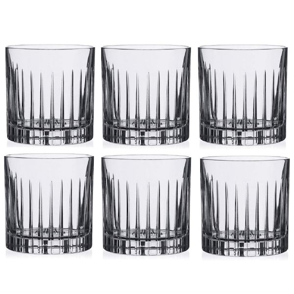 RCR Timeless Crystal Liquor Glasses 360ml - Set of 6.